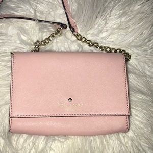Kate Spade light pink crossbody bag